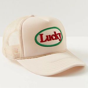 Free People x Wish Me Luck Trucker Hat